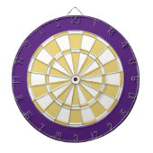 Dart Board: Weiß, alt und Lila Dartscheibe (vorne)
