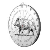 Dart board wild boar / Dartscheibe Wildschwein (Vorderseite rechts)