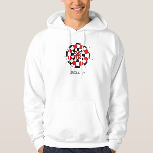Dart Brettpulli mit Kapuze Hoodie (Vorderseite)