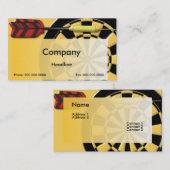 Dart Business Card Visitenkarte (Vorne/Hinten)