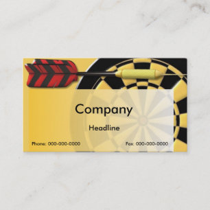 Dart Business Card Visitenkarte