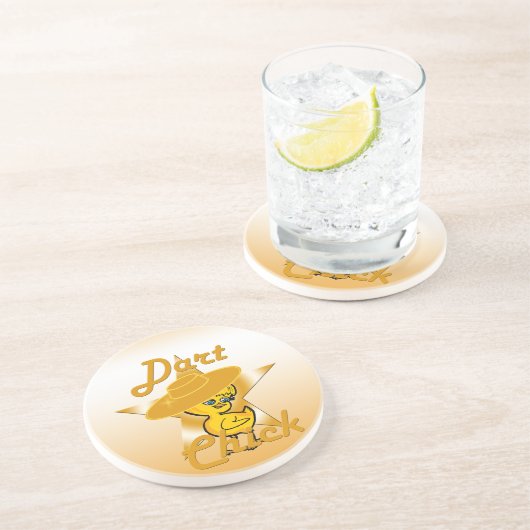 Dart Chick #10 Untersetzer (Seite)
