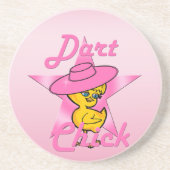 Dart Chick #8 Untersetzer (Vorne)