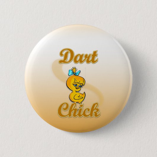 Dart Chick Button (Vorderseite)