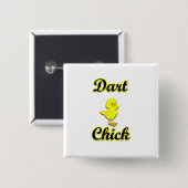 Dart Chick Button (Vorne & Hinten)