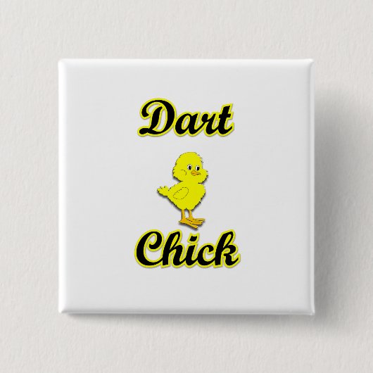 Dart Chick Button (Vorderseite)