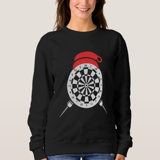 Dart Christmas outfit dart player 1 Sweatshirt (Vorderseite)