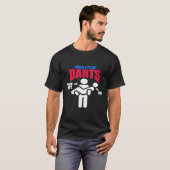 Dart - Dart Funny - Wie ich Darts Team Mate Me spi T-Shirt (Vorne ganz)