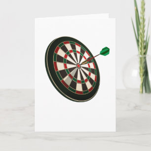 Dart Dart Geschenk Dartist Dart Werfen Karte