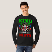 Dart Darts Player King of Datas 1 T-Shirt (Vorne ganz)