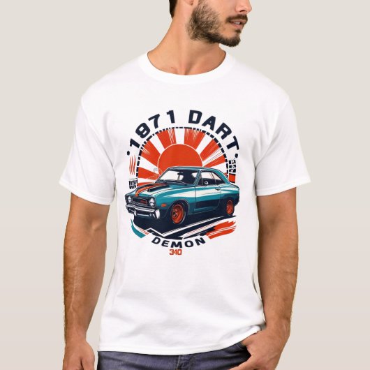 Dart-Demon 340 1971 T-Shirt (Vorderseite)