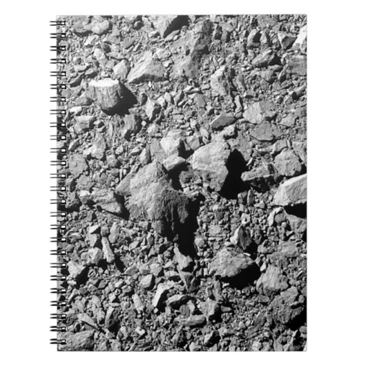 DART Dimorphos Asteroid Moonlet Surface Notizblock (Vorderseite)