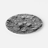 DART Dimorphos Asteroid Moonlet Surface Pappteller (Schrägansicht)