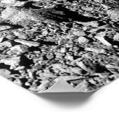 DART Dimorphos Asteroid Moonlet Surface Poster (Ecke)