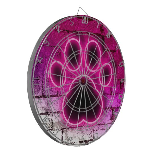 Dart-Dog-Club-Ziel Dartscheibe (Vorderseite Links)