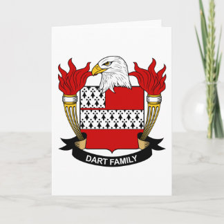 Dart Family Crest Karte