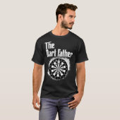 Dart Father for Dart Players oder Dart Teams T-Shirt (Vorne ganz)