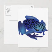 Dart Frog Postkarte (Vorne/Hinten)