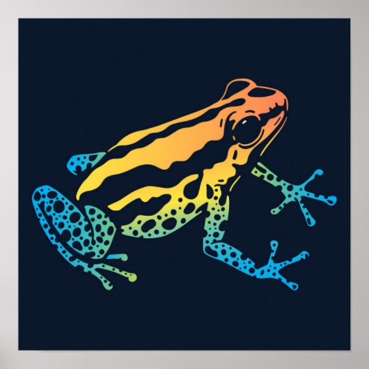 Dart Frog | Wall Print for Dschungel Room Poster (Vorne)