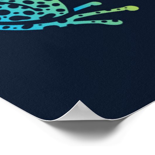 Dart Frog | Wall Print for Dschungel Room Poster (Ecke)