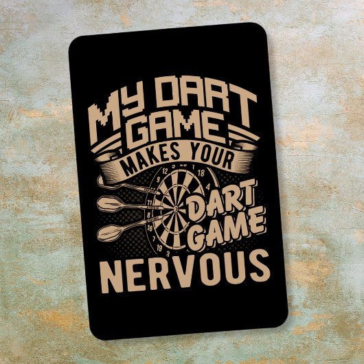 Dart Game Flex - Dart Fan Magnet
