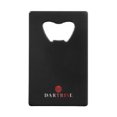 Dart Game Flex - Dart Player Geldbeutel Flaschenöffner (Rückseite)