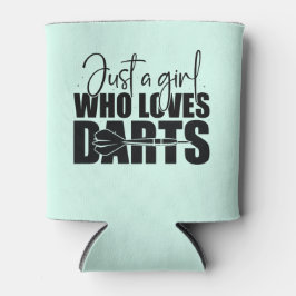 Dart Girl Individuelle Name Dosenkühler