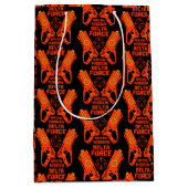 Dart Gun Battle Birthday Mittlere Geschenktüte (Vorderseite)