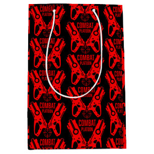 Dart Gun Battle Birthday Mittlere Geschenktüte