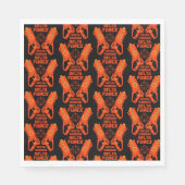 Dart Gun Battle Birthday Serviette (Vorderseite)