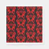 Dart Gun Battle Birthday Serviette (Vorderseite)