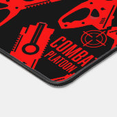 Dart Gun Battle Schreibtischunterlage (Ecke)