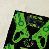 Dart Gun Battle Strandtuch (Beispiel)