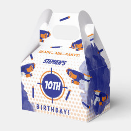 Dart Gun Battle War Boys Birthday Party Geschenkschachtel