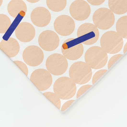 Dart Gun Battle War Boys - Muster Fleecedecke (Ecke)