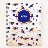 Dart Gun Battle War Boys - Muster Notizblock (Vorderseite)