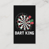 Dart King Best Darts Player Visitenkarte (Vorderseite)