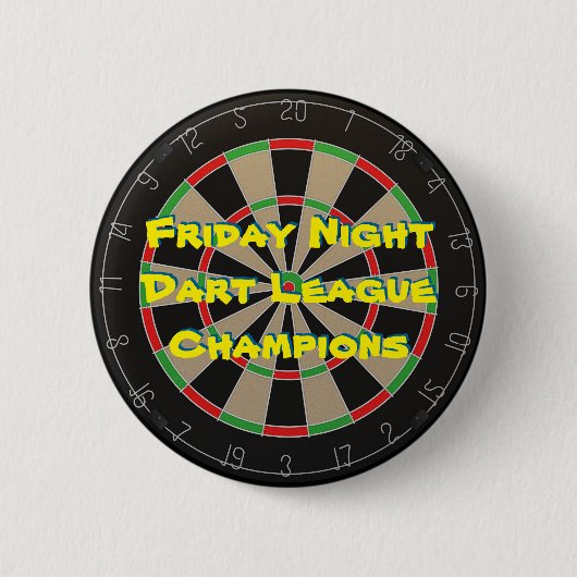 Dart League Champions 2 Button (Vorderseite)