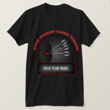 Dart League Great Team Mens Black T - Shirt