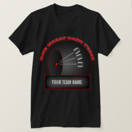 Dart League Great Team Mens Black T - Shirt