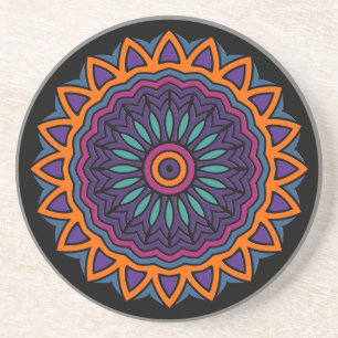 DART Mandala - Blume Untersetzer