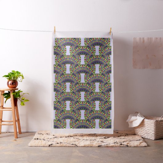 Dart Mandala I + Ihr Backgr. Ideen Stoff (Beispiel)