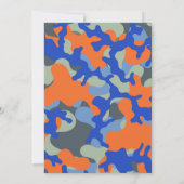 Dart Party Birthday Einladung | Dart Gun (Rückseite)