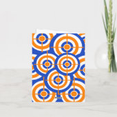 Dart Party Vielen Dank | Dart Birthday Dankeskarte (Rückseite)