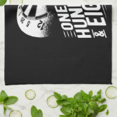 Dart Player 180 Dart Men Retro Dartboard Geschirrtuch (Gefaltet)