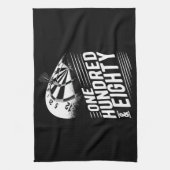 Dart Player 180 Dart Men Retro Dartboard Geschirrtuch (Vertikal)