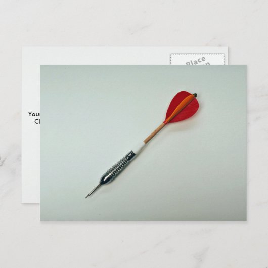 Dart Postkarte (Vorne/Hinten)