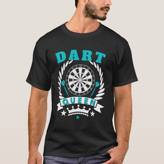 Dart Queen 180 Women's Darts T-Shirt (Vorderseite)