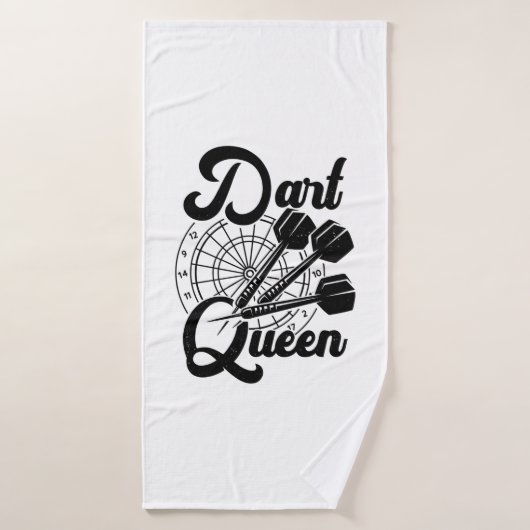 Dart Queen Badehandtuch (Badehandtuch)