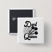 Dart Queen Button (Vorne & Hinten)